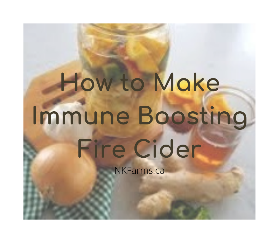 How to Make Immune Boosting Fire Cider